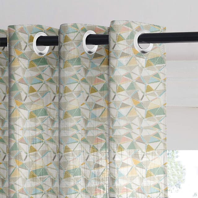 Pastel Prism Sheer Curtain