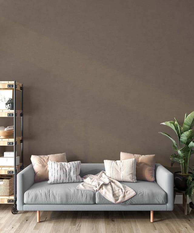 Mocha Brown Suede Texture Wallpaper