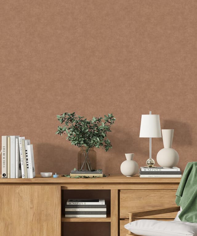 Clay Rust Brown Wallpaper