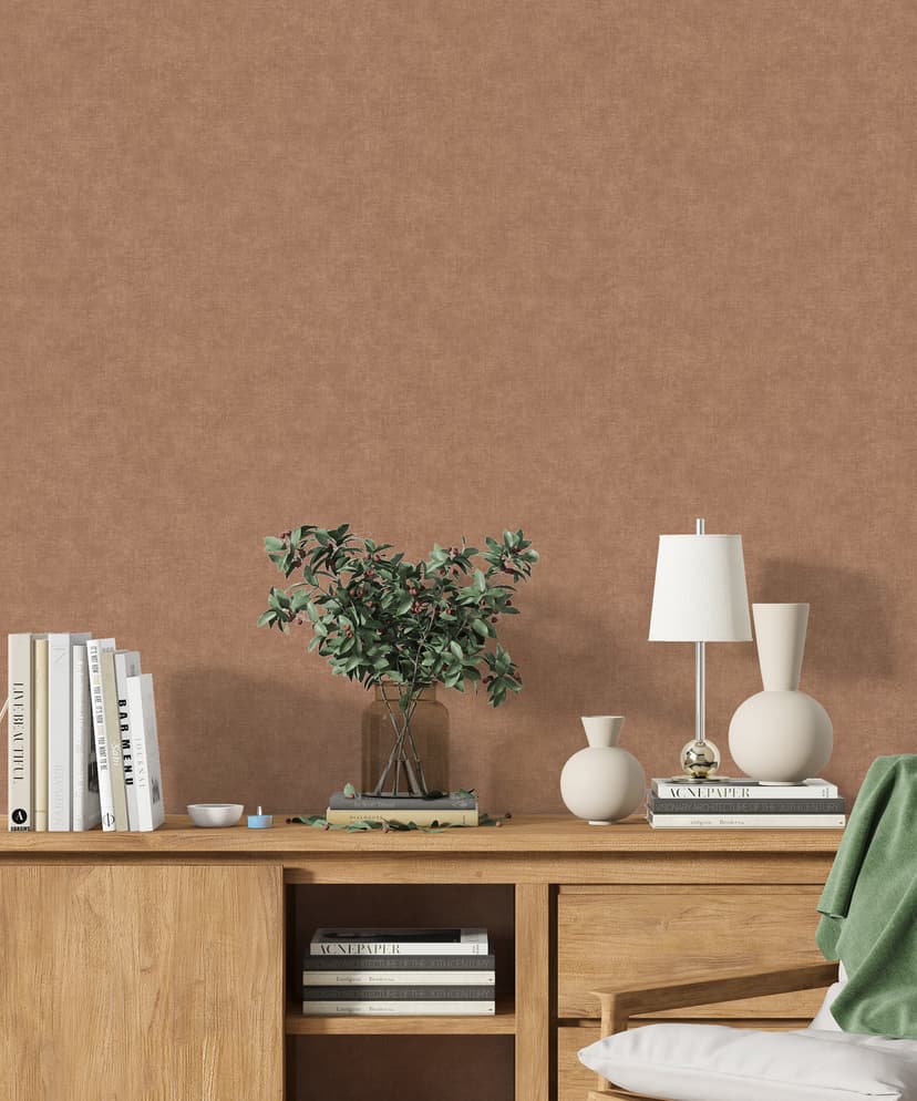 Clay Rust Brown Wallpaper
