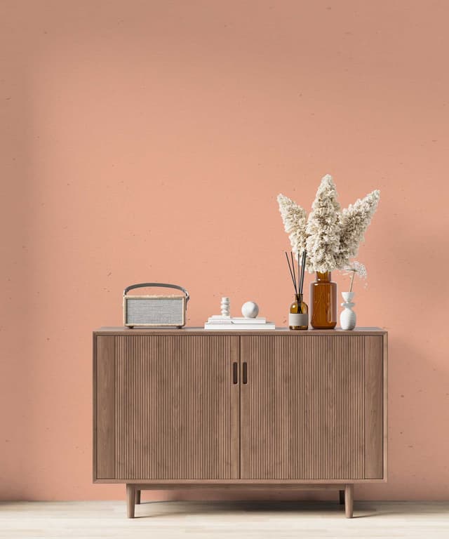 Blush Clay Matte Wallpaper