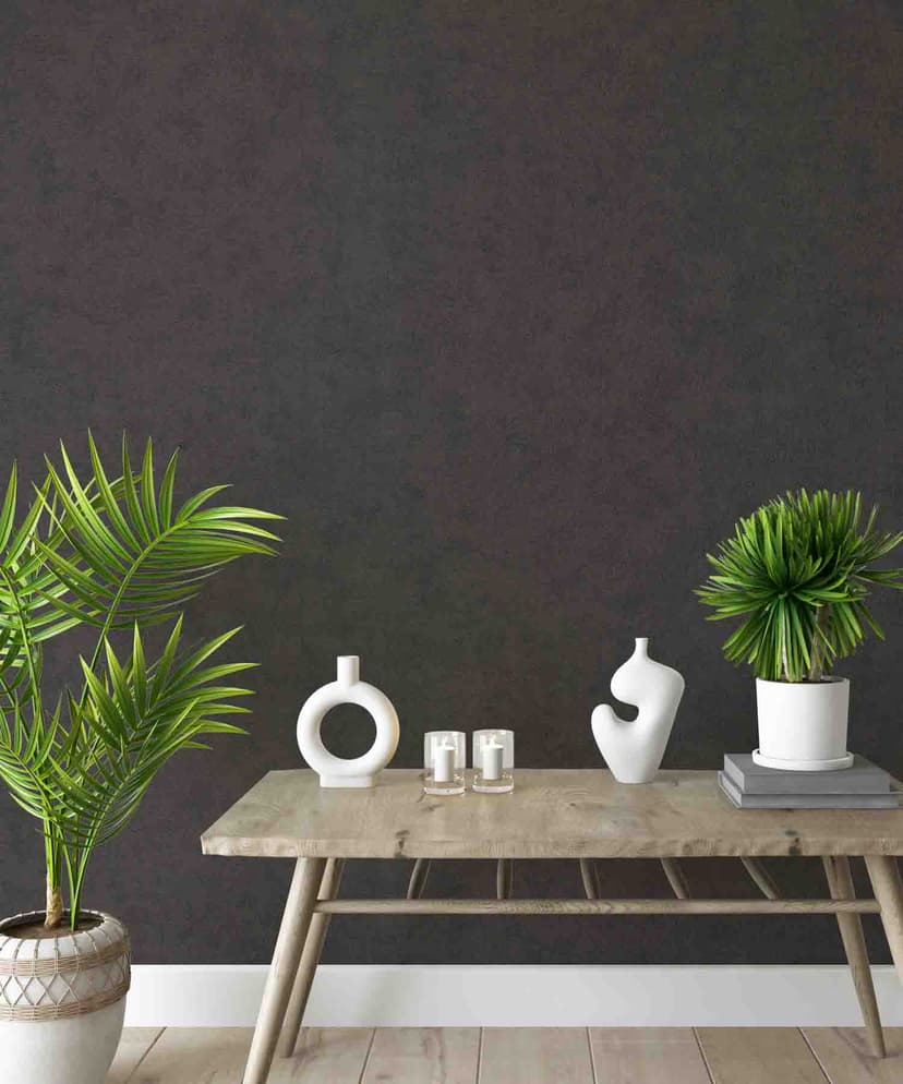Charcoal Mist Suede Texture Wallpaper