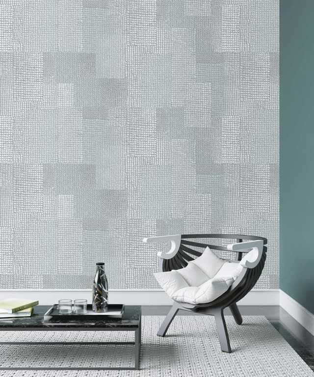 Urban Mint Blocks Wallpaper