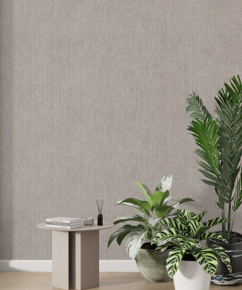 Linear Linen Touch Wallpaper