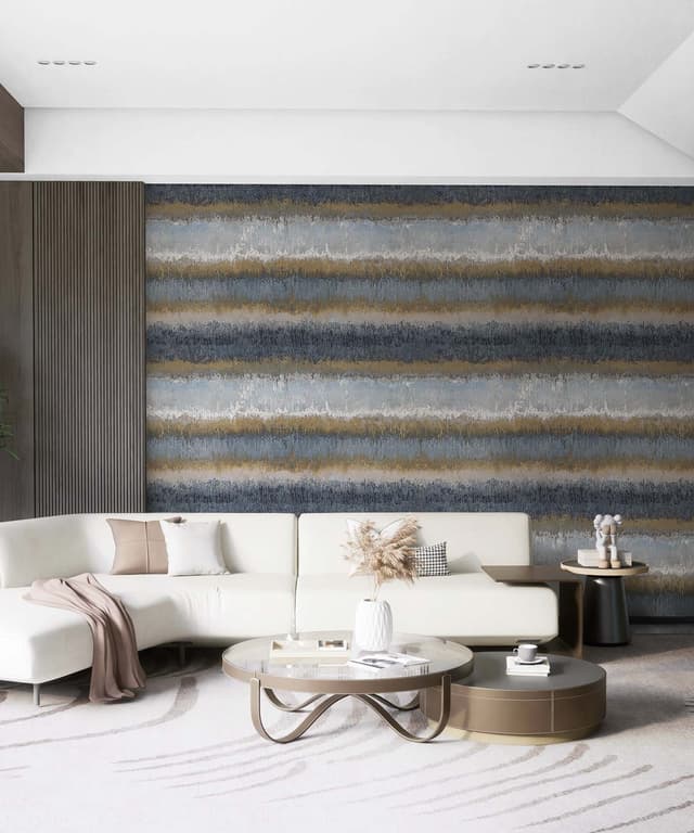 Bold Brush Stripes Wallpaper