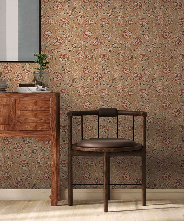 Gulbahar Blush Grove Wallpaper