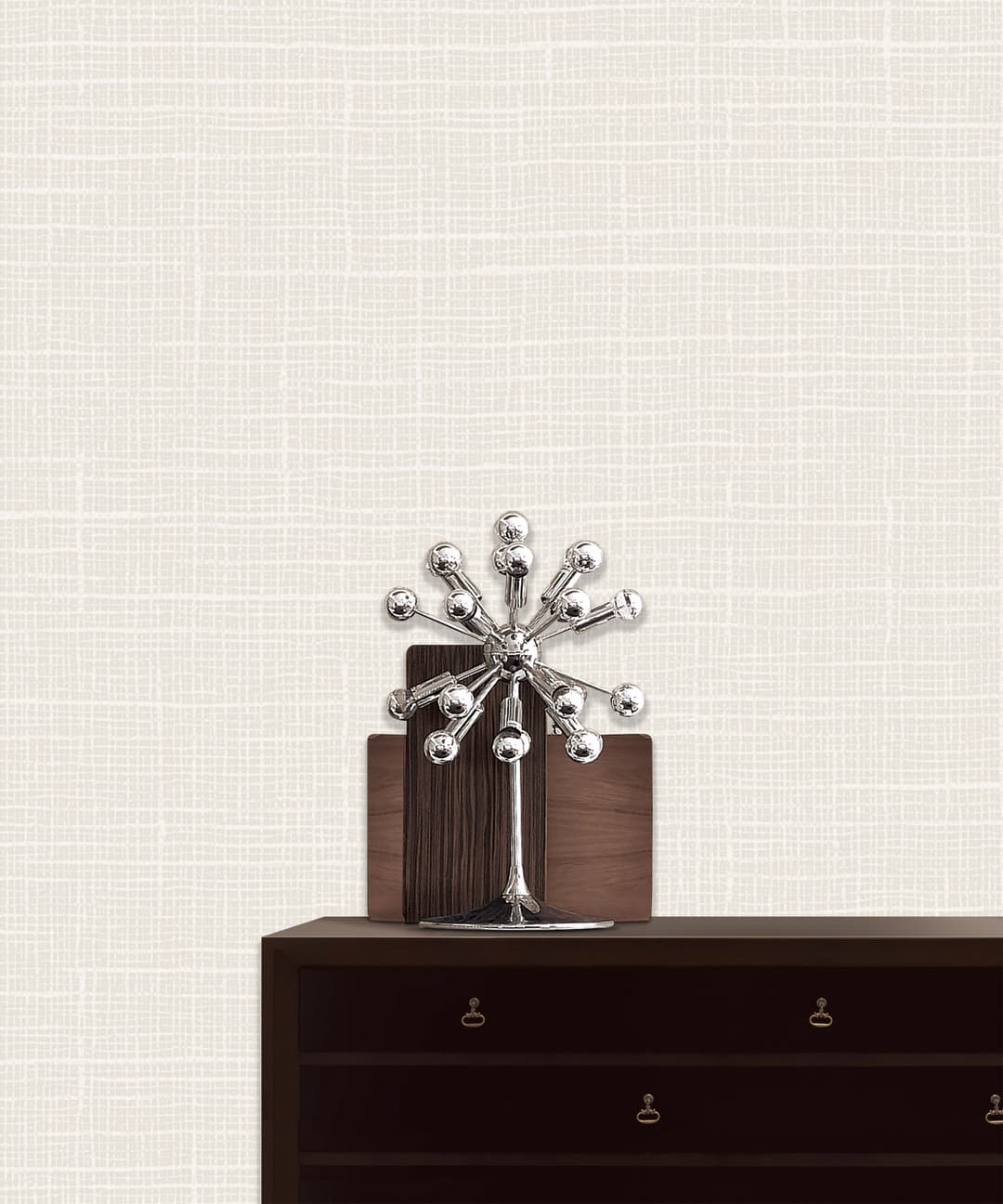 Grid Texture Olive Wallpaper
