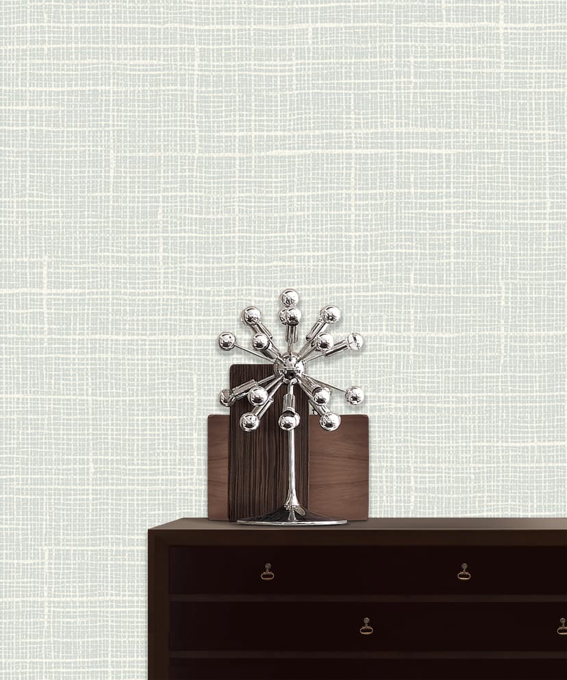 Grid Texture Light Blue Wallpaper