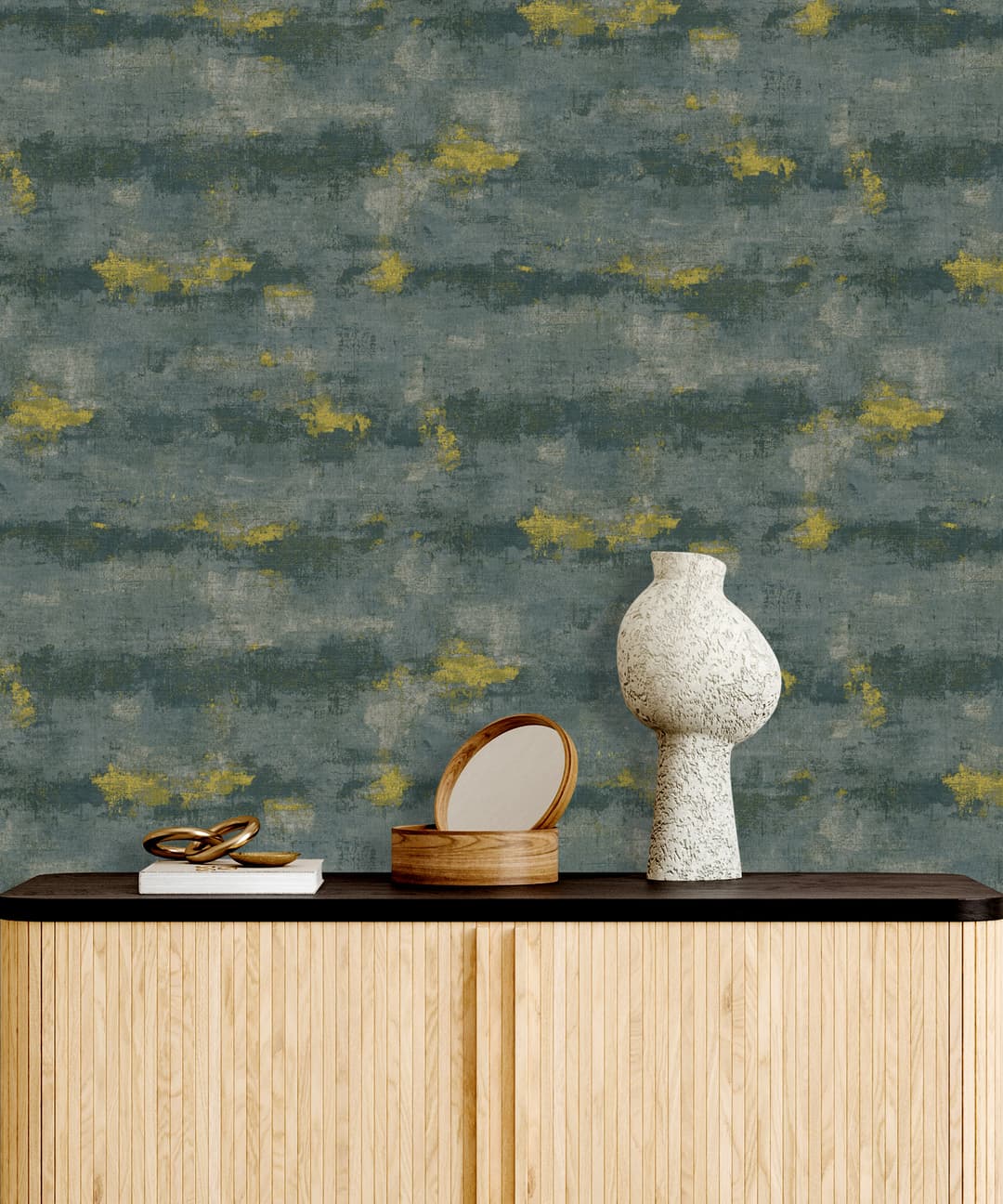Ash Moss Touch Wallpaper