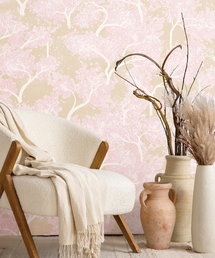 Blush Blossom Tree Wallpaper