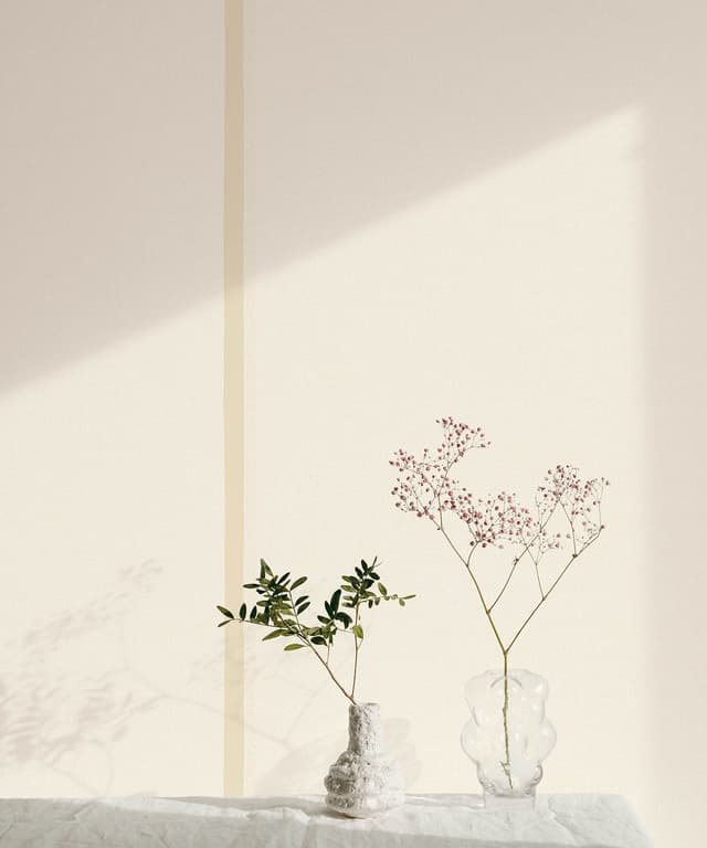 Warm Ivory Texture Wallpaper