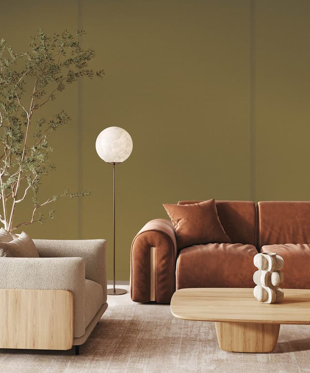 Olive Brown Texture Wallpaper