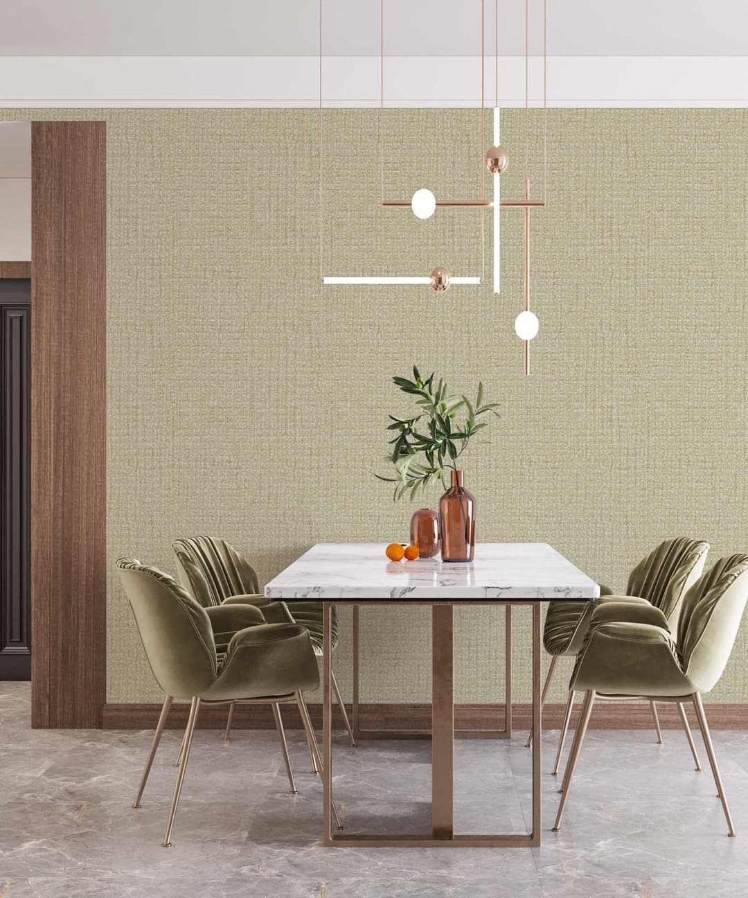 Beige Weave Wallpaper