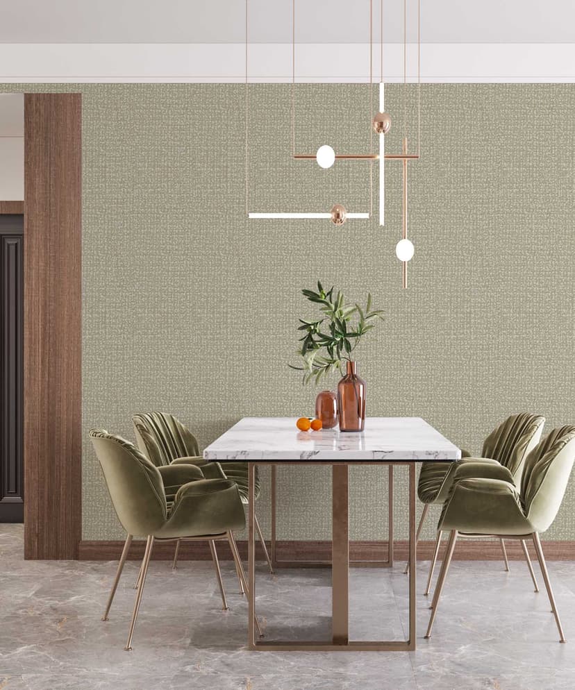 Taupe Weave Wallpaper