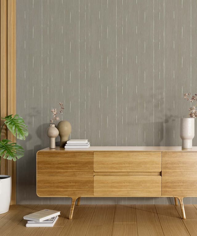 Taupe Rain Wallpaper