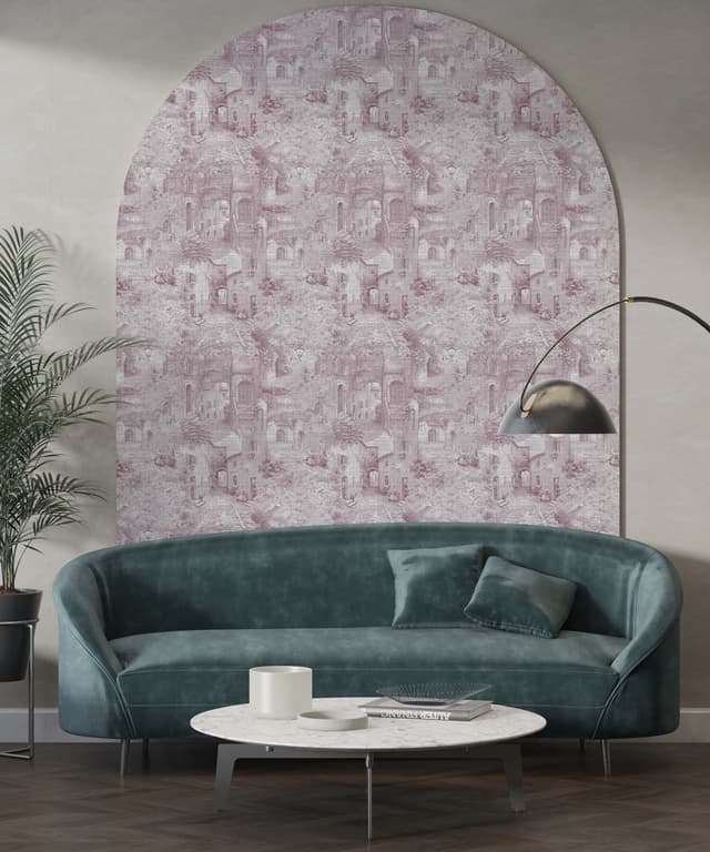 Rose City Sketch Wallpaper