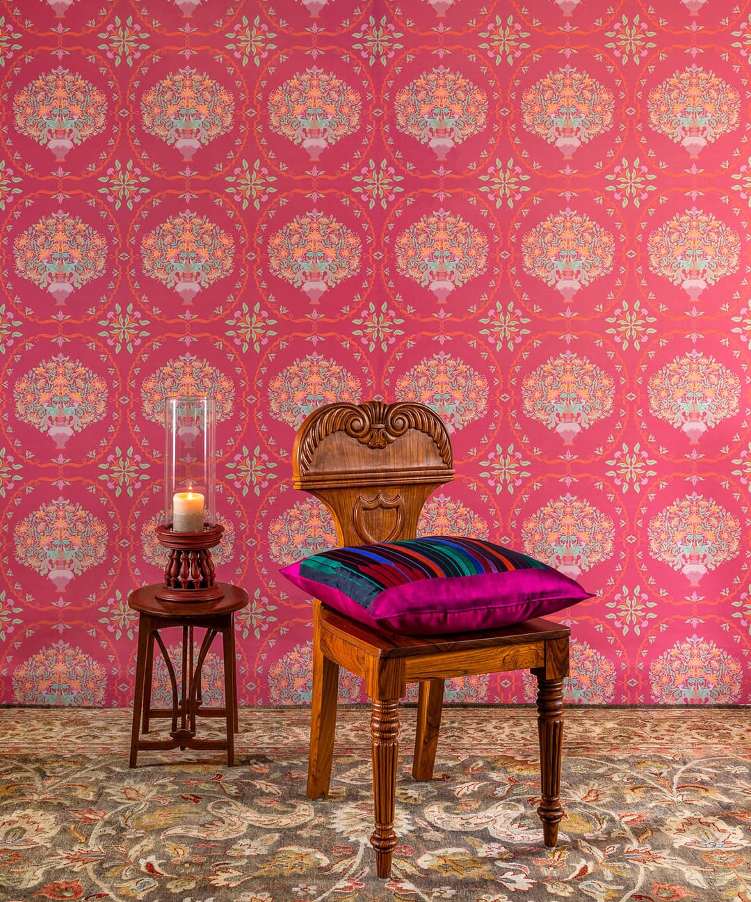Bundi Rouge Wallpaper