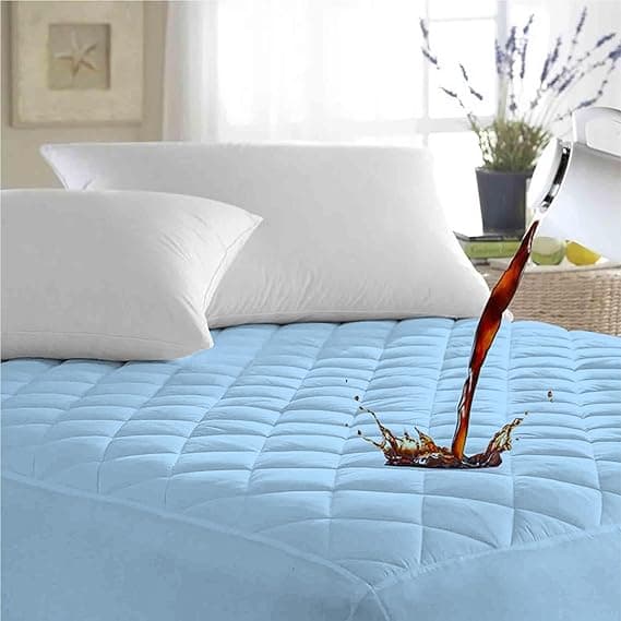 Blue Mattress Protector