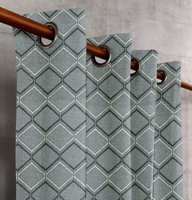 Nordic Grid Drapes