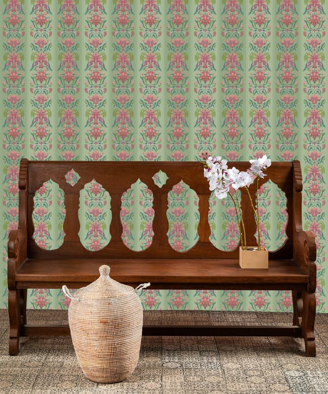 Mughal Blossom Wallpaper