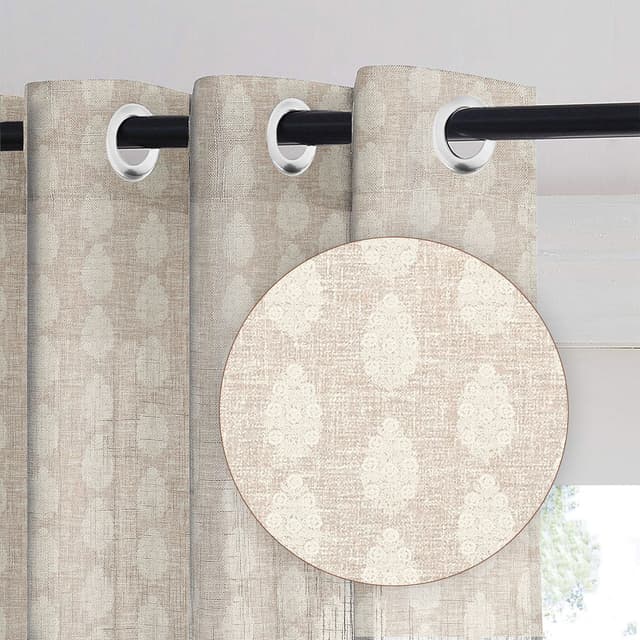 Vintage Bloom Sheer Curtain