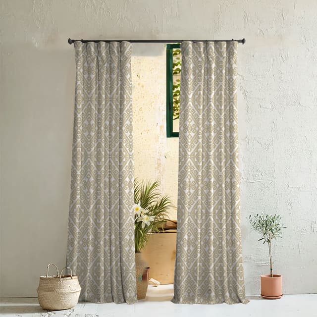 Regal Geometric Heritage Curtain