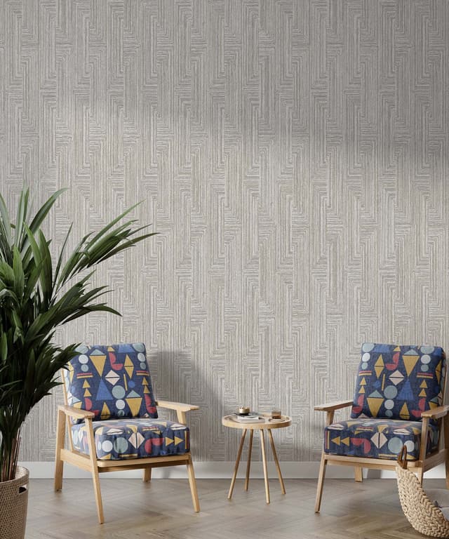 Soft Chevron Pattern Wallpaper