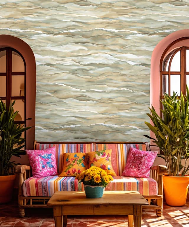 Soft Drift Pattern Wallpaper