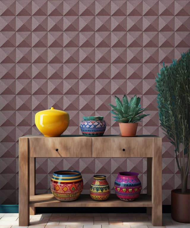 Triangular Weave Wallpaper