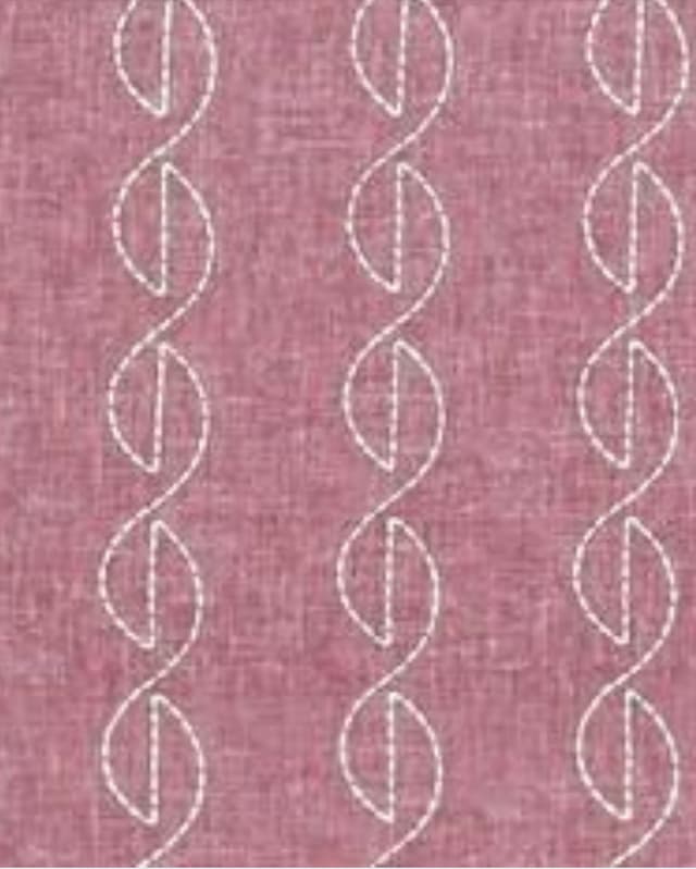 Rosewood Glow Embroidery Drapes
