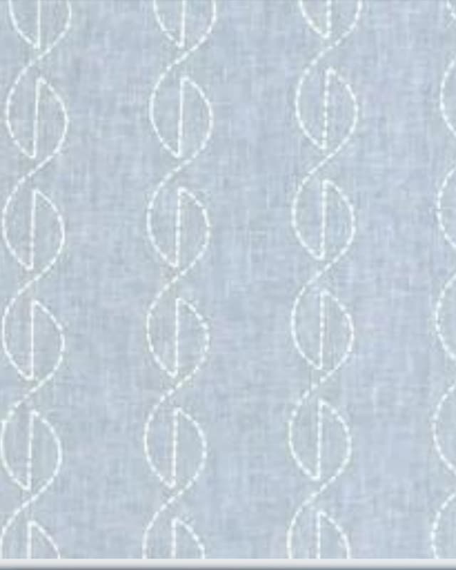 Frost Whisper Embroidery Drapes