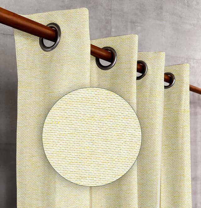 Butter Cream Textured Drapes