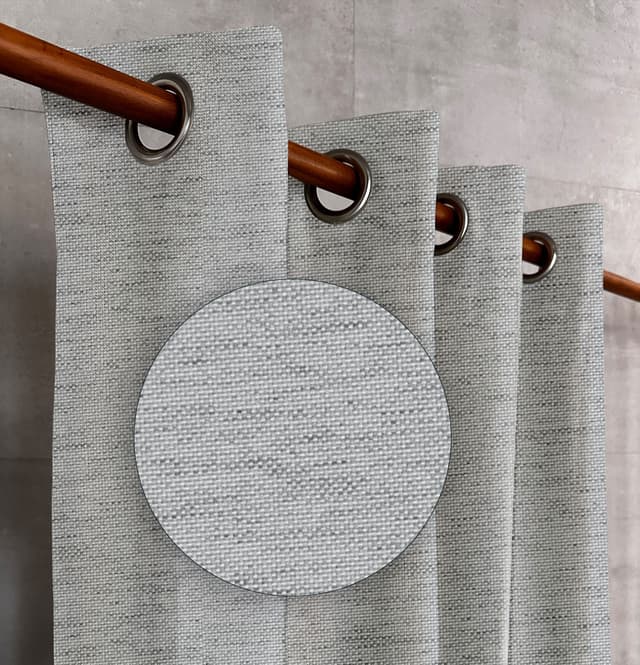 Stone Mist Textured Drapes