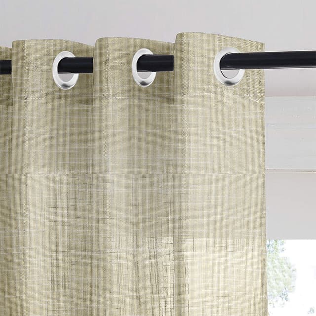 Warm Sand Sheer – A subtle beige for a cozy, sunlit ambiance.