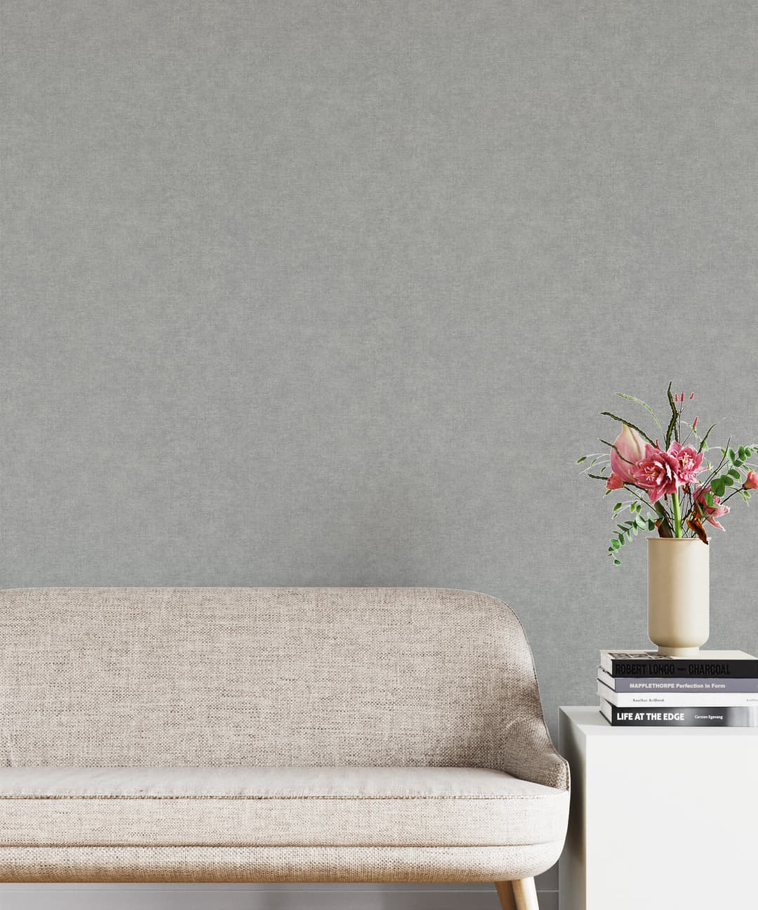 Mist Grey Wallpaper