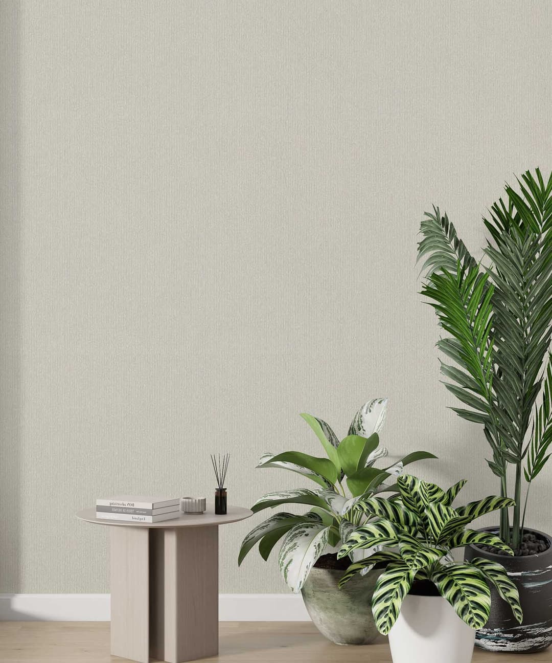 Soft Sage Plain Wallpaper