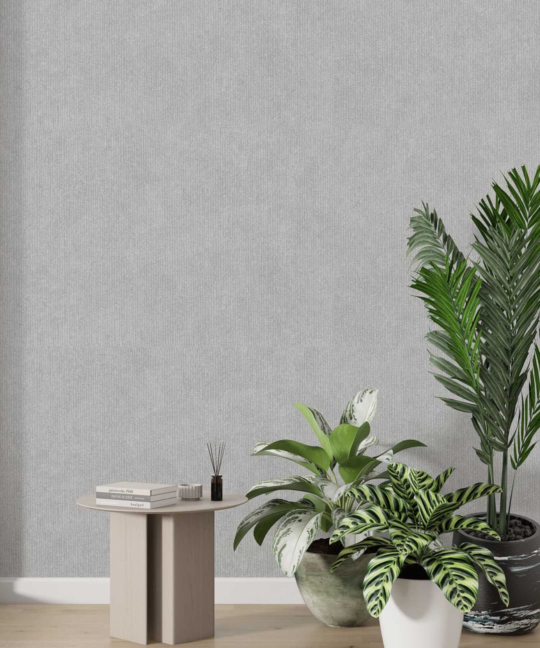 Cool Grey Plain Wallpaper