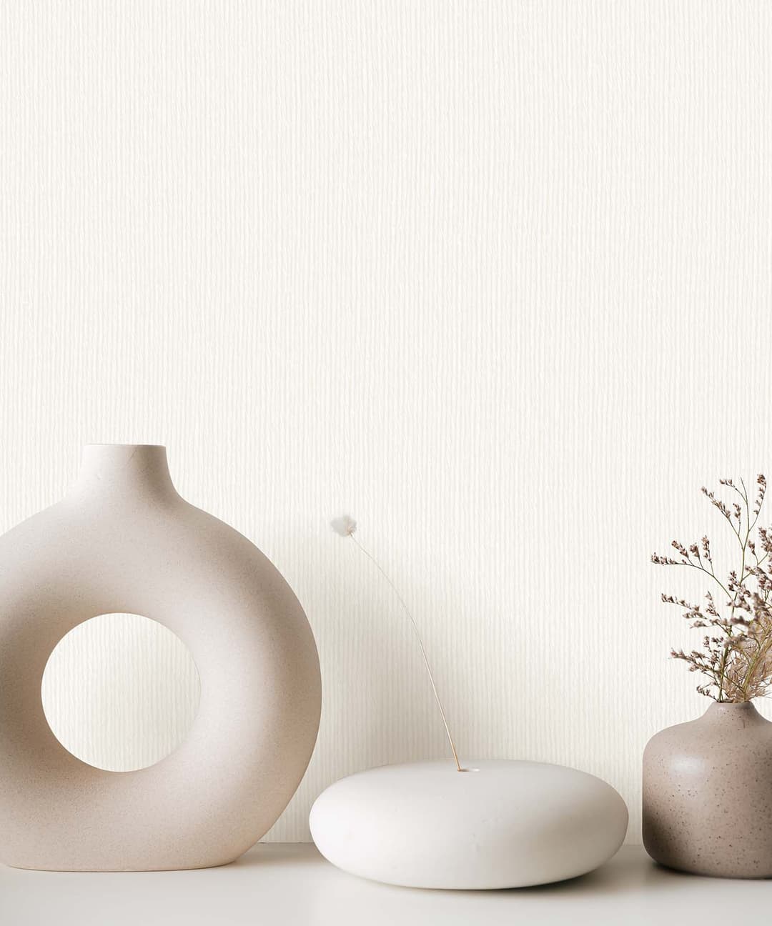 Cream Grain Texture Wallpaper