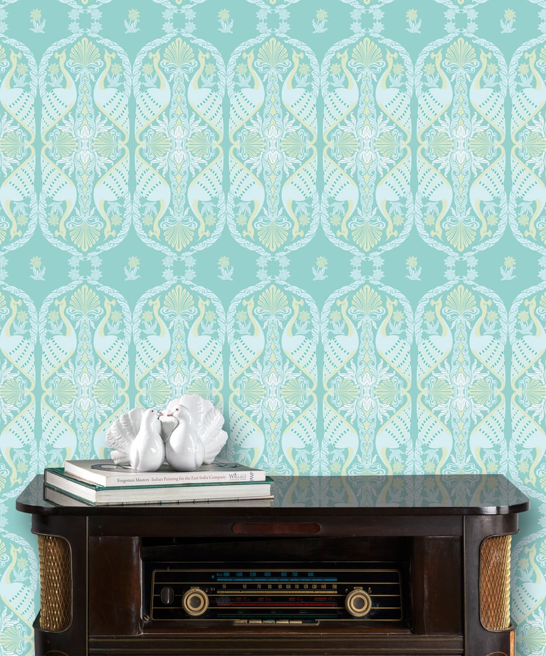 Peacock Tranquil Wallpaper
