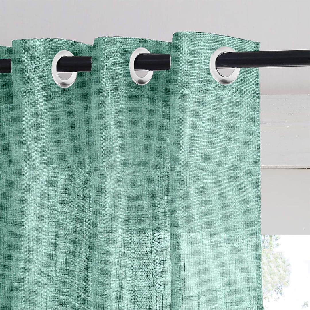 Aqua Mist Sheer – A light aqua tone that brings a cool, airy feel.