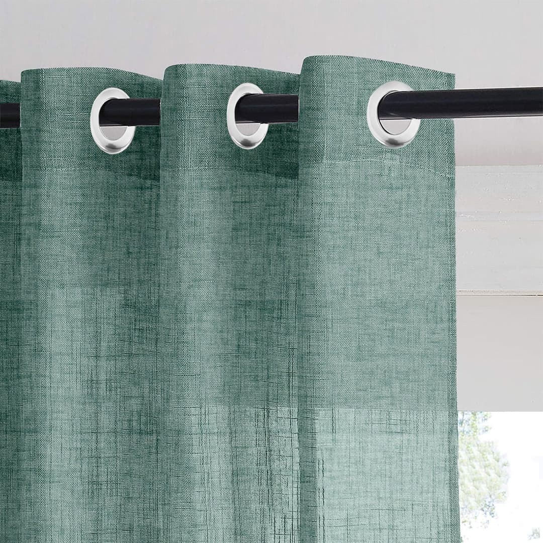 Deep Teal Sheer – A rich teal shade for a bold yet elegant look.