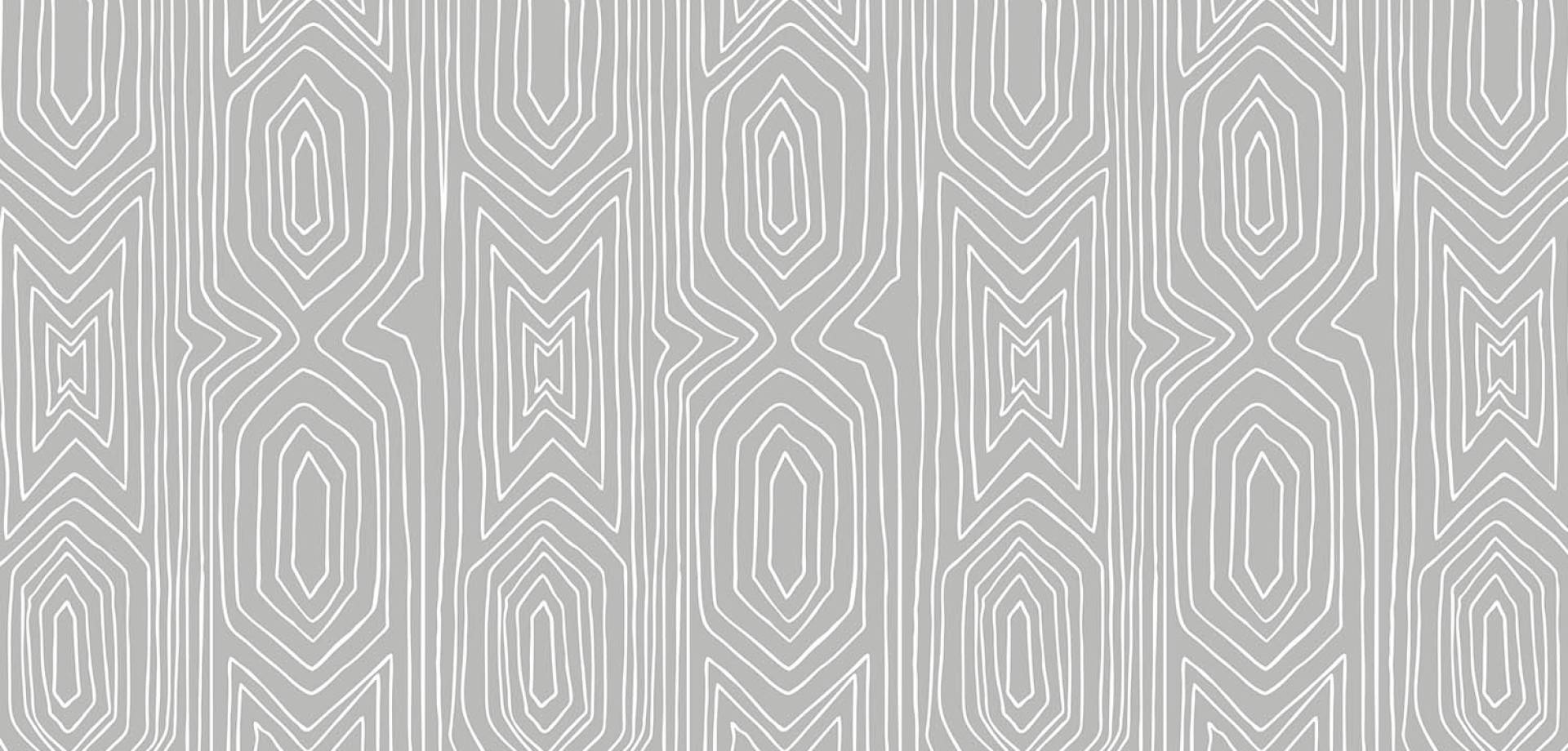Ash Grey Woodgrain Flow Wallpaper
