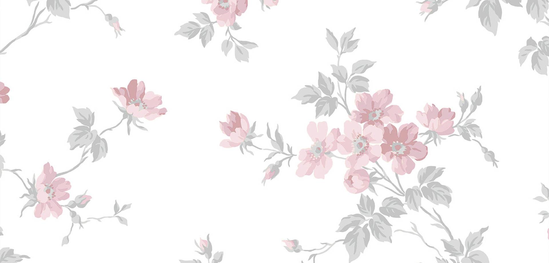 Blush Rose Elegance Wallpaper