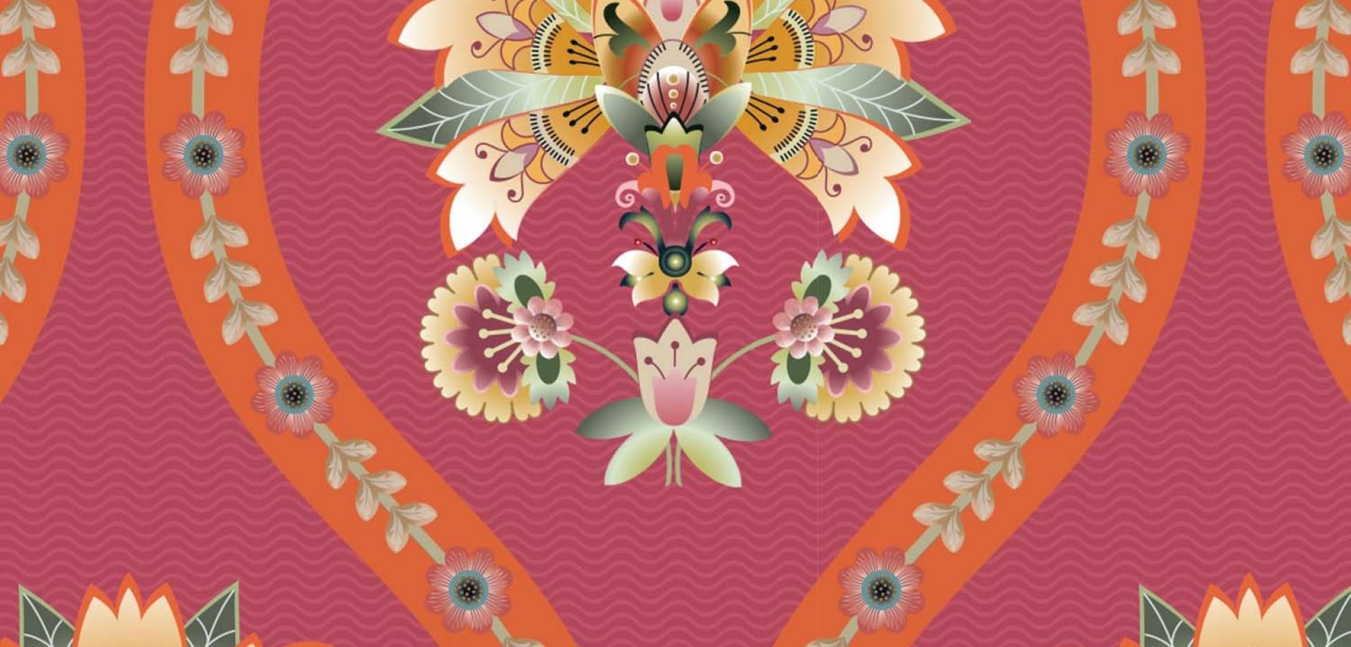 Crimson Petal Parade Wallpaper