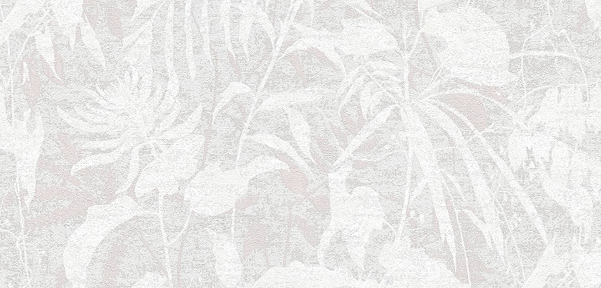 Frosted Leaf Print Wallpaper