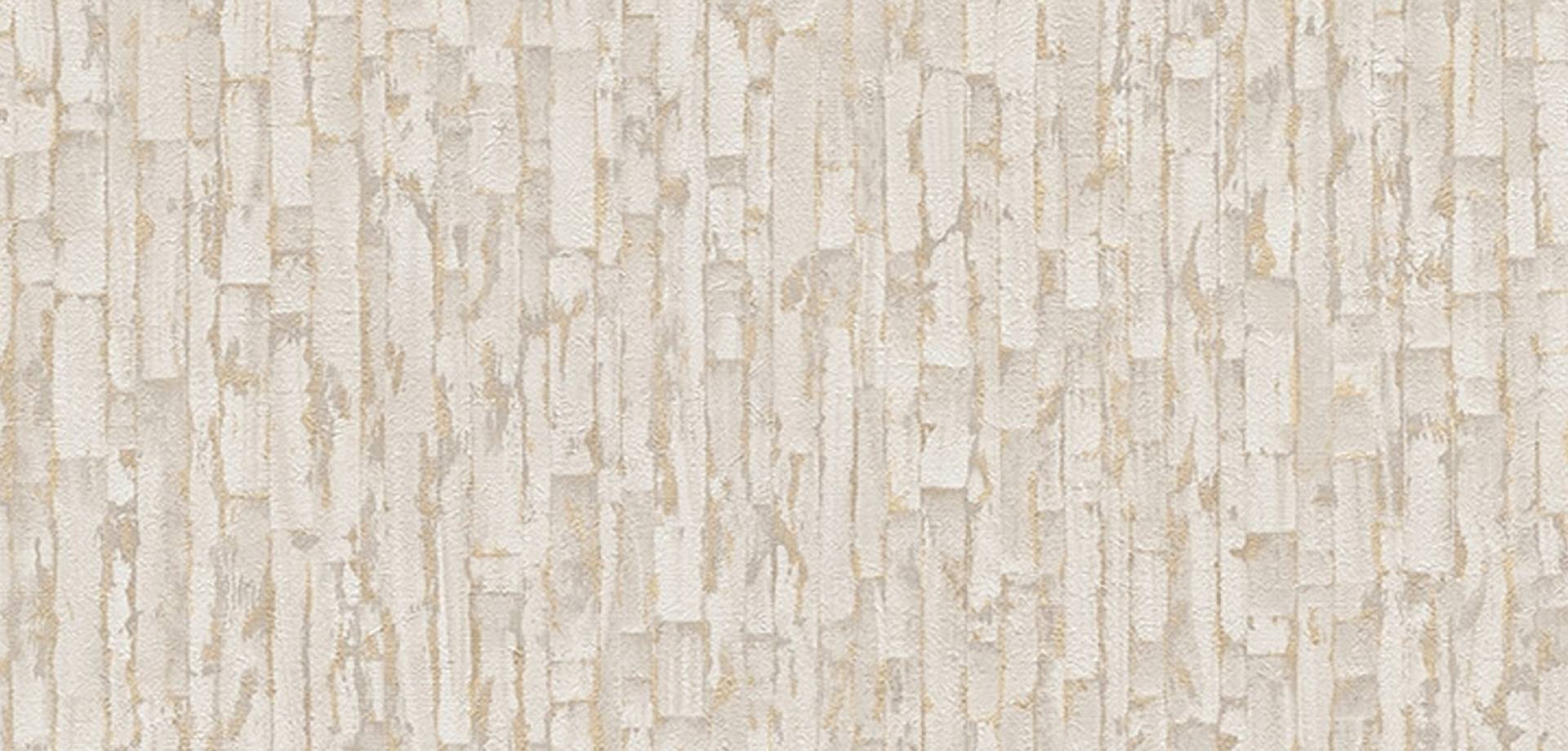Stone Beige Stripe Wallpaper