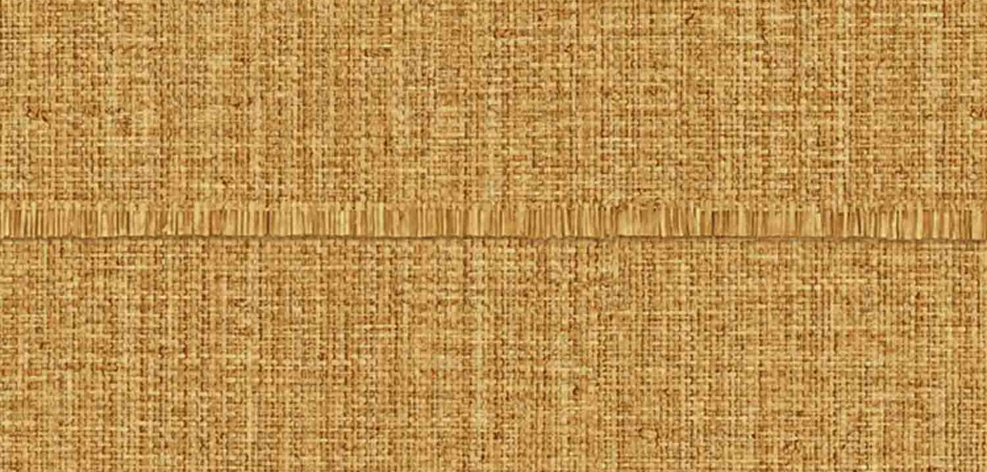 Amber Stitch Stripe Wallpaper