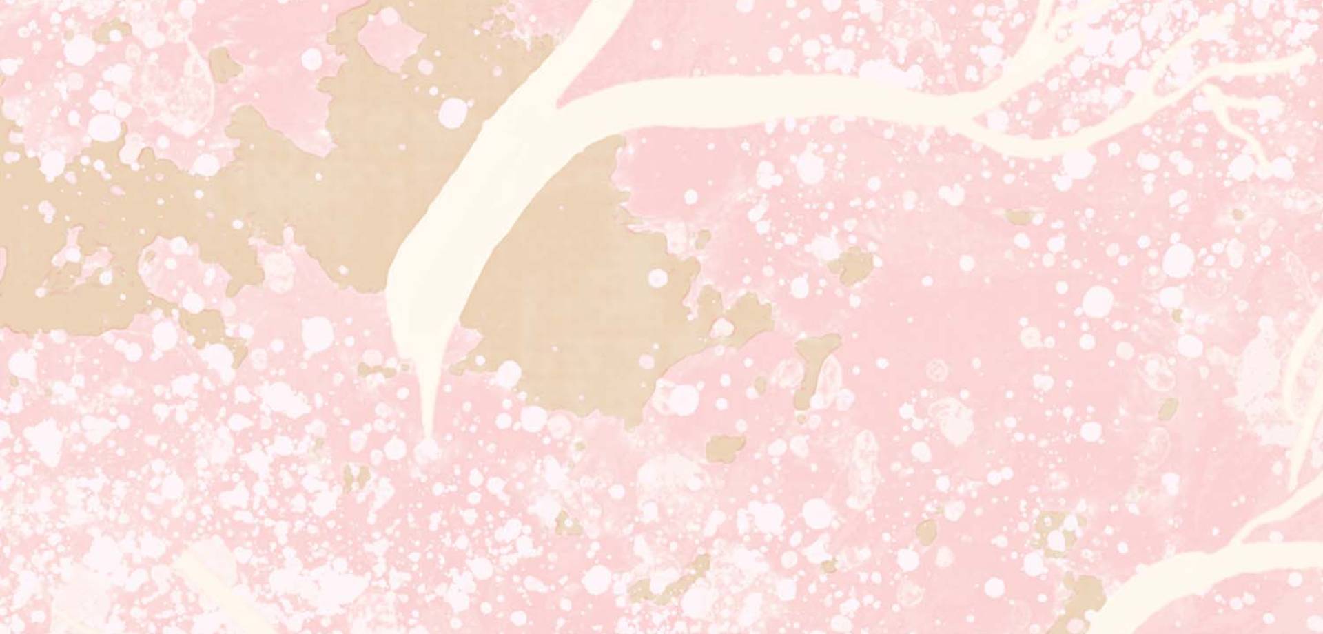 Blush Blossom Tree Wallpaper