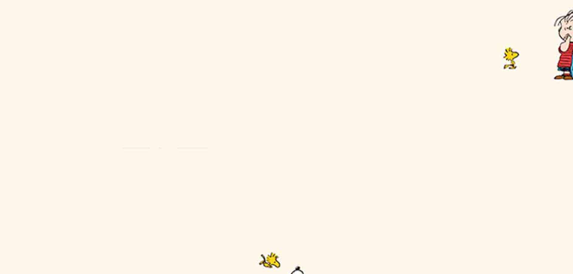 Peanuts Friends Cream Kids Wallpaper