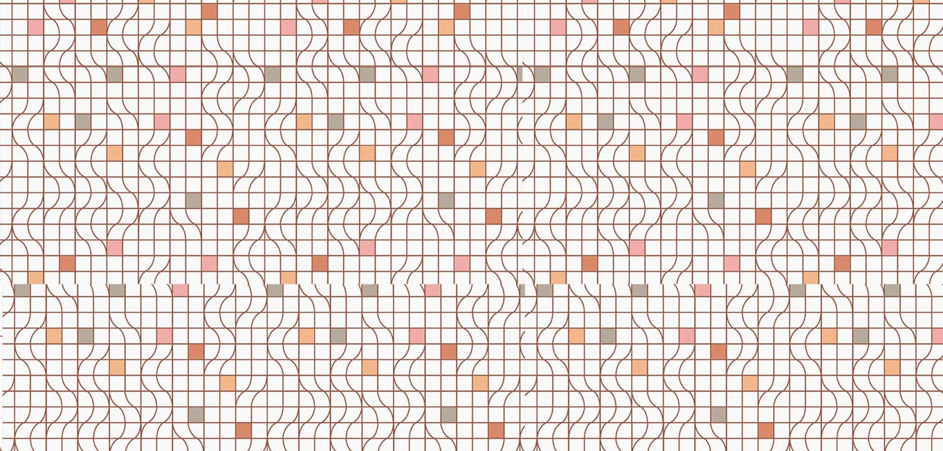 Earthy Grid Sheer Curtain